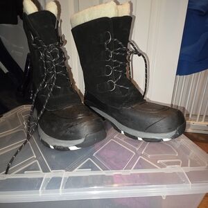 Lands End Women's Black Winter Boots